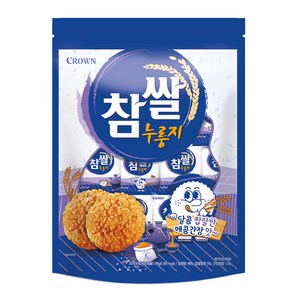 크라운 참쌀 누룽지, 216g, 1개