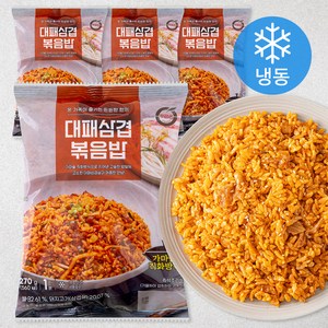 푸르온 대패삼겹 볶음밥 (냉동), 270g, 4팩