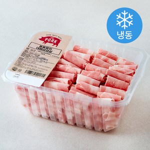 돌돌말이 대패 삼겹살 (냉동), 1kg, 1개