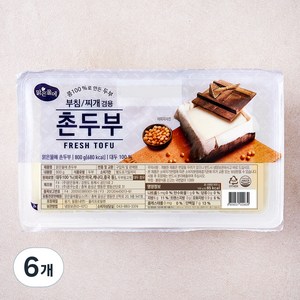 맑은물에 촌두부, 800g, 6개