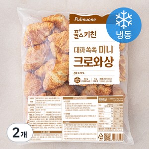 풀스키친 대파쏙쏙 미니 크로와상 24개입 (냉동), 2개, 384g