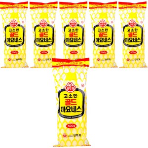 오뚜기 골드 마요네즈, 500g, 6개