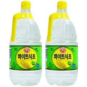 오뚜기 화이트식초, 1.8L, 2개