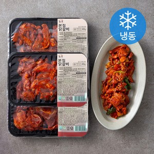 홈스쿡 본점 닭갈비 (냉동), 400g, 3개