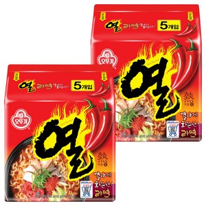 오뚜기 열라면 120g, 10개