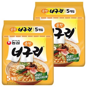 농심 너구리 순한맛, 10개