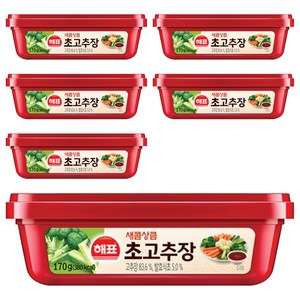 해표 새콤상큼 초고추장, 170g, 6개