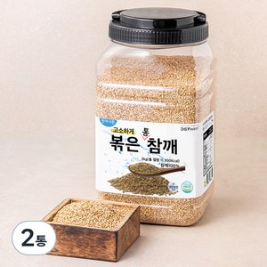 대구농산 씻어나온 볶은참깨, 2kg, 2통