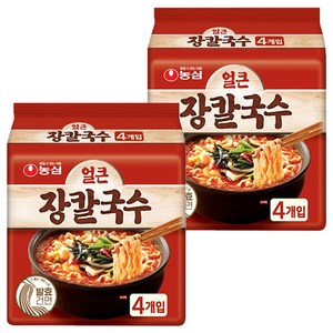 농심 얼큰 장칼국수 103g, 8개