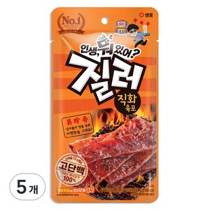 샘표 질러 직화육포, 45g, 5개