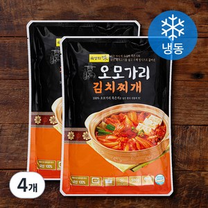 오모가리 수제 김치찌개 (냉동), 500g, 4개