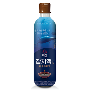 백설 참치액 진 더 풍부한맛, 900g, 1개