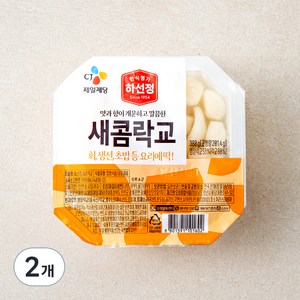 하선정 새콤락교, 380g, 2개