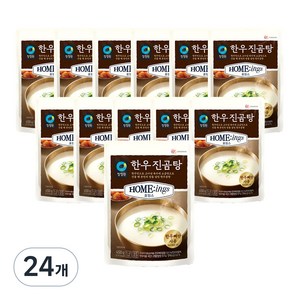 청정원 호밍스 한우진곰탕, 450g, 24개