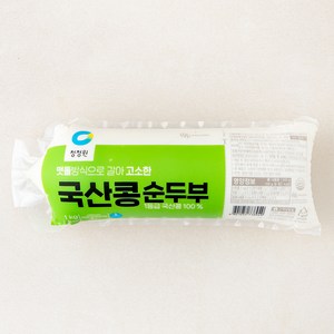 청정원 국산콩 순두부, 1kg, 1개