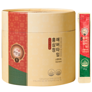 려원담 6년근 홍삼정 에버타임 스탠다드 스틱, 1kg, 1개