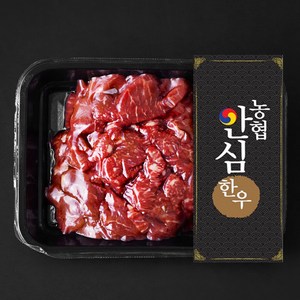 농협안심한우 정육 세절 1등급 국거리용 (냉장), 300g, 1팩