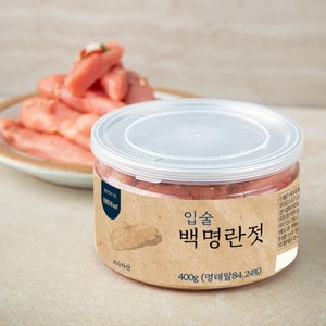 입술 백명란젓갈, 400g, 1개