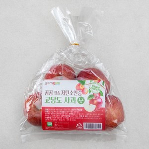 곰곰 청송 저탄소인증 고당도 사과, 1.2kg, 1개