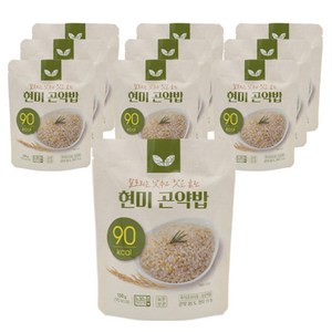 봄날 현미 즉석 곤약밥, 150g, 10개