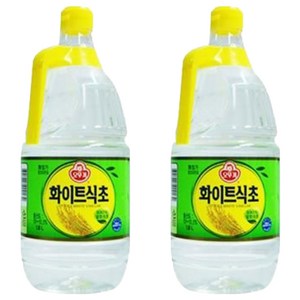 [오뚜기] 화이트 식초, 1.8L, 2개