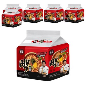 백쿡 빽라면 115g, 24개