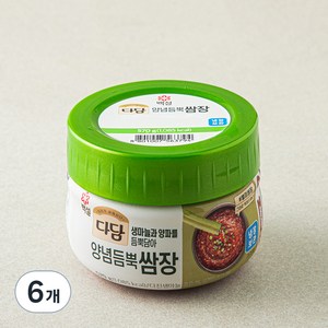 다담 양념듬뿍 쌈장, 570g, 6개