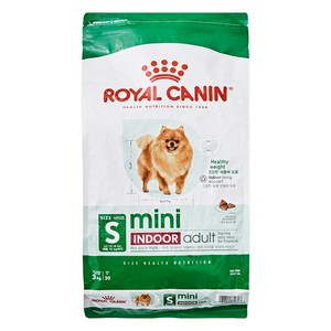 로얄캐닌 미니 인도어 어덜트 건식사료, 3kg, 1개, 닭+오리 · 1개 · 3kg