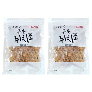 더먹다 자연오감 구운쥐치포 15마리, 145g, 2개