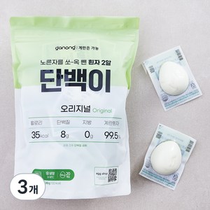 가농 단백이 오리지널 20개입, 1.28kg, 3개