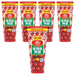 오뚜기 토마토 케챂, 500g, 5개