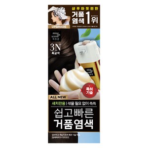 미쟝센 쉽고 빠른 거품 염색 새치전용