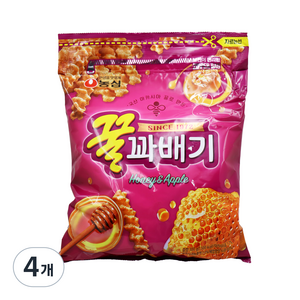 꿀꽈배기, 300g, 4개