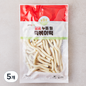 곰곰 누들 밀 떡볶이떡 (냉장), 500g, 5개