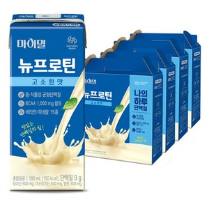 마이밀 뉴프로틴 고소한맛, 190ml, 64개