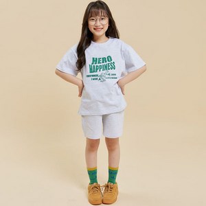 바브키즈 아동용 히어로 상하의 세트