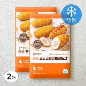 곰곰 크리스피점보핫도그, 500g, 2개