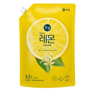 순샘 뉴 레몬 주방세제, 1.2L, 1개