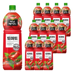 코카콜라 미닛메이드 토마토, 1.5L, 12개