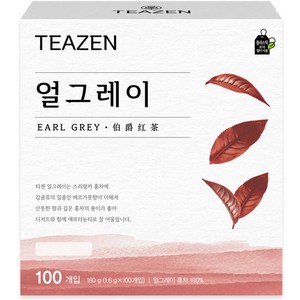 티젠 얼그레이 홍차, 1.6g, 100개입, 1개