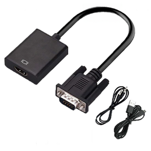 헨센 VGA RGB to HDMI 영상 변환 컨버터, 혼합색상, 1개