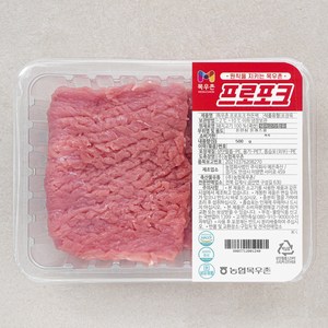 목우촌 프로포크한돈 안심 돈가스용 (냉장), 500g, 1개