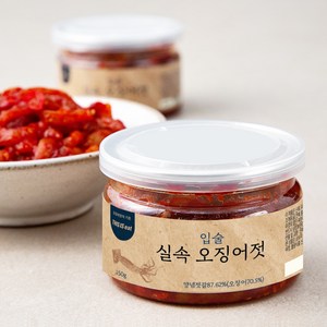 입술 실속 오징어젓, 2개, 150g