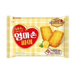 롯데웰푸드 엄마손파이, 254g, 1개