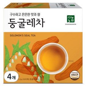 다농원 둥굴레차 100p, 1.2g, 100개입, 4개