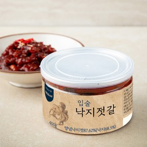 입술젓갈 낙지젓, 400g, 1개