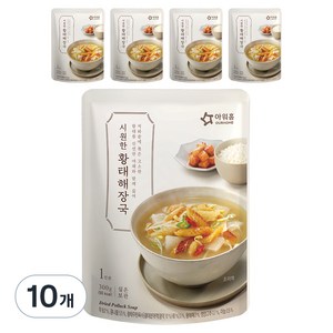 아워홈 시원한 황태해장국, 300g, 10개