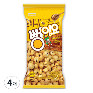 뻥이요 허니, 50g, 4개