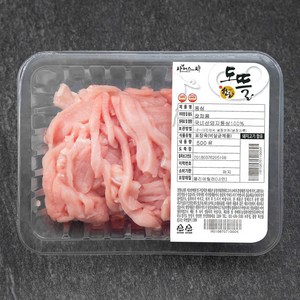 한돈 도뜰 등심 잡채용 (냉장), 500g, 1팩