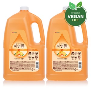 자연퐁 비린내 걱정없는 오렌지, 3.92L, 2개